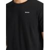 imageReebok Mens Schematic Short Sleeve Crewneck TShirt Standard Fit Lightweight CottonPoly Jersey FabricBlack