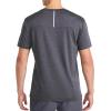 imageReebok Mens Showdown Short Sleeve Crewneck TShirtEbony Heather