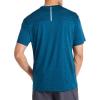 imageReebok Mens Showdown Short Sleeve Crewneck TShirtMajolica Blue Heather
