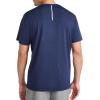 imageReebok Mens Showdown Short Sleeve Crewneck TShirtVector Navy Heather