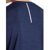 imageReebok Mens Showdown Short Sleeve Crewneck TShirtVector Navy Heather