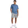 imageReebok Mens Showdown Short Sleeve Crewneck TShirtVector Shadow Heather