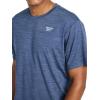 imageReebok Mens Showdown Short Sleeve Crewneck TShirtWashed Indigo Heather