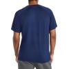 imageReebok Mens Sonic Bolt Raglan Crewneck TShirt Standard Fit Lightweight Cool Touch Jersey FabricVector Navy