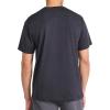 imageReebok Mens Strike Short Sleeve Crewneck TShirt Standard Fit Lightweight Stretch Poly Jersey FabricBlack Heather
