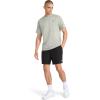 imageReebok Mens Strike Short Sleeve Crewneck TShirt Standard Fit Lightweight Stretch Poly Jersey FabricIceberg Green Heather