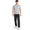 imageReebok Mens Strike Short Sleeve Crewneck TShirt Standard Fit Lightweight Stretch Poly Jersey FabricMedium Grey Heather
