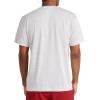 imageReebok Mens Trophy Short Sleeve Crewneck TShirt Standard Fit Breathable Stretch Poly Jersey Knit FabricChrome Heather
