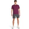imageReebok Mens Vector Embroidery Crewneck TShirtBlack Cherry