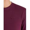 imageReebok Mens Vector Embroidery Crewneck TShirtBlack Cherry