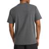 imageReebok Mens Vector Embroidery Crewneck TShirtCharcoal Heather