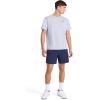 imageReebok Mens Vector Embroidery Crewneck TShirtGrey Heather
