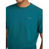 imageReebok Mens Vector Embroidery Crewneck TShirtRetro Teal