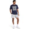 imageReebok Mens Vortex Short Sleeve TShirt Standard Fit Lightweight CottonPoly Jersey FabricVector Navy