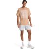imageReebok Mens Vortex Short Sleeve TShirt Standard Fit Lightweight CottonPoly Jersey FabricWoodsmoke