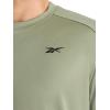 imageReebok Mens Warmup Short Sleeve Performance Crewneck TShirt