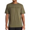 imageReebok Mens Outline Short Sleeve Crewneck TShirt Standard Fit Lightweight CottonPoly Jersey FabricSea Turtle