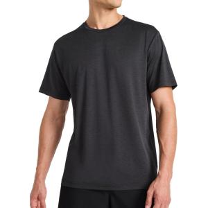 imageReebok Mens Showdown Short Sleeve Crewneck TShirtBlack Heather