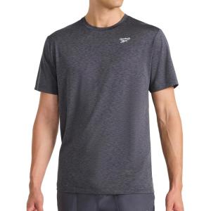 imageReebok Mens Showdown Short Sleeve Crewneck TShirtEbony Heather