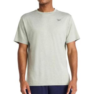 imageReebok Mens Showdown Short Sleeve Crewneck TShirtIceberg Green Heather