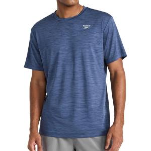 imageReebok Mens Showdown Short Sleeve Crewneck TShirtWashed Indigo Heather