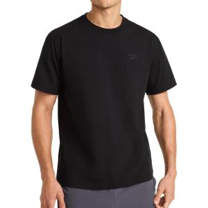 imageReebok Mens Vector Embroidery Crewneck TShirtBlack