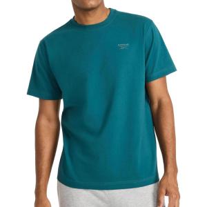 imageReebok Mens Vector Embroidery Crewneck TShirtRetro Teal