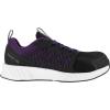 imageReebok Womens Fusion Flexweave Work Safety Toe Athletic Work ShoeBlack and Purple