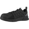 imageReebok Womens Fusion Flexweave Work Safety Toe Athletic Work ShoeBlackBlack