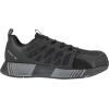imageReebok Womens Fusion Flexweave Work Safety Toe Athletic Work ShoeBlackGrey