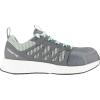 imageReebok Womens Fusion Flexweave Work Safety Toe Athletic Work ShoeGrey and Mint Green
