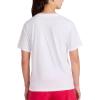 imageReebok Womens Gs Hot as F Crewneck TShirt Relaxed Fit Lightweight 100 Cotton Jersey FabricWhite