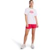 imageReebok Womens Gs Hot as F Crewneck TShirt Relaxed Fit Lightweight 100 Cotton Jersey FabricWhite
