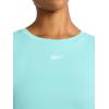 imageReebok Womens Id Performance Tech Crewneck TShirt Relaxed FitAi Aqua