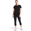 imageReebok Womens Id Performance Tech Crewneck TShirt Relaxed FitBlack