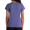imageReebok Womens Id Performance Tech Crewneck TShirt Relaxed FitTwilight Purple