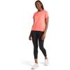 imageReebok Womens Id Train Crewneck TShirt Standard Fit Lightweight Poly Jersey Fabric MoistureWickingSunset Coral Heather
