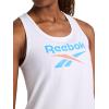 imageReebok Womens Identity Big Logo Short Sleeve TShirt Standard Fit Lightweight 100 Cotton Jersey FabricWhite
