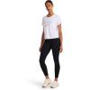 imageReebok Womens Lockup Striped Cropped Crewneck TShirtStark White
