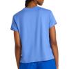 imageReebok Womens Lockup Striped Cropped Crewneck TShirtUltramarine