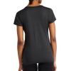imageReebok Womens Off The Charts Performance Crewneck TShirtBlack Heather