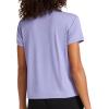 imageReebok Womens OffRegister Lock Up Glow Crewneck TShirtLavender Violet Heather
