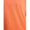 imageReebok Womens Weightless Short Sleeve Mesh Crewneck TShirt Standard Fit Stretch Poly FabricPersimmon