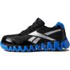 imageReebok Work Mens Zig Pulse Work EH Comp Toe Athletic Work ShoeBlackBlue