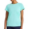 imageReebok Womens Id Performance Tech Crewneck TShirt Relaxed FitAi Aqua