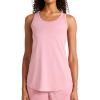 imageReebok Womens Stretch Mesh Scoop Neck SingletVector Dusty Rose