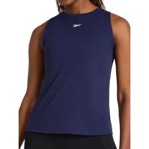 imageReebok Womens Id Train Tech Crewneck Tank TopVector Navy