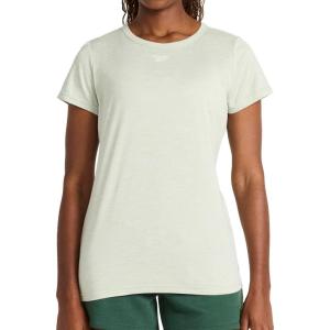 imageReebok Womens Off The Charts Performance Crewneck TShirtSeafoam Heather