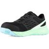 imageReebok Mens Rb3322 Nanoflex Tr Work Construction Shoe Beige SafetyBlackSeafoam GreenWhite