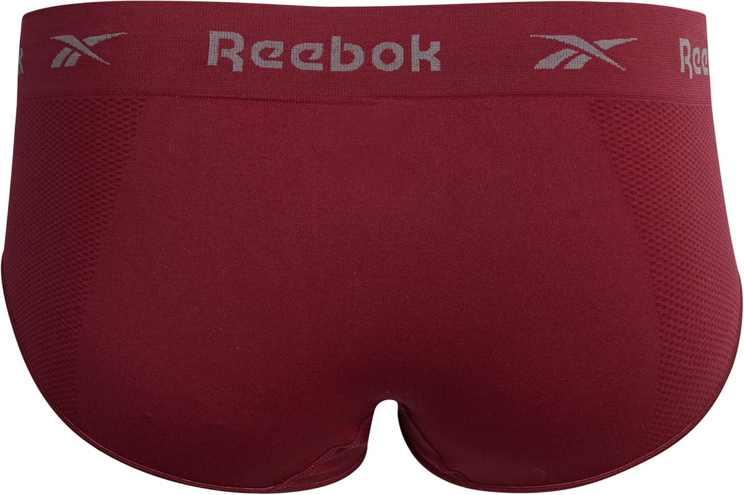 imageReebok Hipster Panties for Women  10 Pack Stretch Performance Seamless Underwear with Relaxed Tagless Waist Sizes SXLBlackBlack SpacedyeBurgundyHeather GreyRose Pink